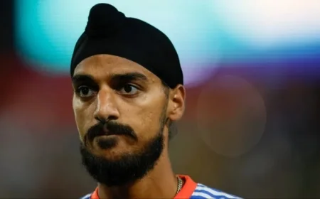 Arshdeep Singh Matches Record for Costliest First Over in T20I by an Indian