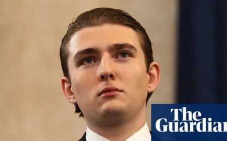 Man Denies Rape Allegations Stemming from Barron Trump Call, UK Court Hears