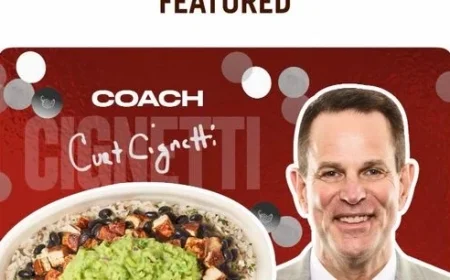 Chipotle Debuts New Curt Cignetti Bowl on Menu