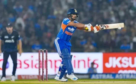 Ishan Kishan Achieves Seventh T20I Half-Century: Key Statistics