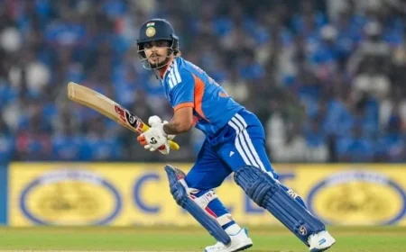 Ishan Kishan Scores 76 in 2nd T20I Before Falling