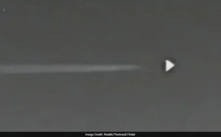 Dorito-Shaped Aircraft Mysteriously Spotted Over Area 51 Military Base