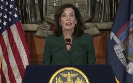 NY Governor Hochul Declares Emergency Ahead of Major Snowstorm