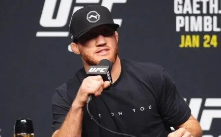 Justin Gaethje, Daniel Cormier Clash Over UFC Fighter Pay Remarks