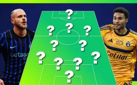 Esposito Starts, Sucic Likely: Predicted Inter vs Pisa Lineup