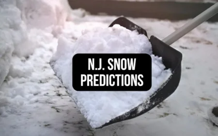 N.J. Weather: Forecasters Predict Snow Totals for Weekend Winter Storm