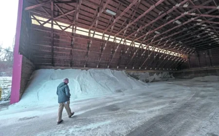 Delayed Salt Deliveries May Hinder Towns’ Storm Response