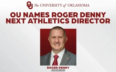 University of Oklahoma Names Roger Denny to Lead OU Athletics Revamp