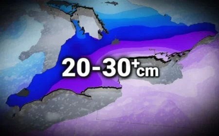 Ontario Braces for Potential Major Snowfall: Stay Prepared