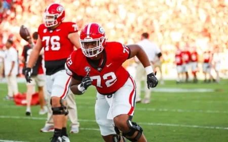 Georgia OL Jamal Meriweather Reveals Transfer School Choice