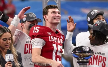 Fernando Mendoza Enters 2026 NFL Draft – Inside the Hall