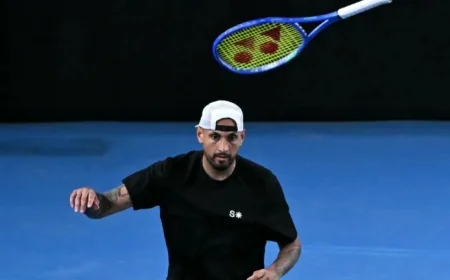 Kyrgios Uncertain About Future Post-Australian Open