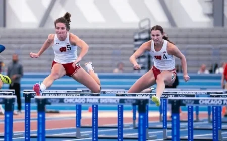 Badgers Begin Day One of Fighting Illini Challenge