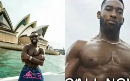 Tinie Tempah Showcases Muscular Physique at 37 After Combat Training