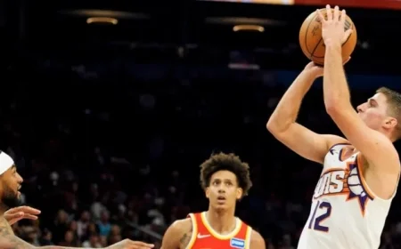 Suns Conclude Road Trip with Clash Against Atlanta