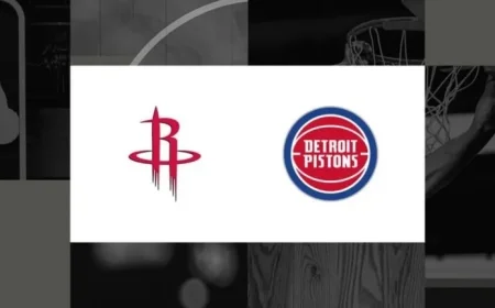 Watch Rockets vs. Pistons: TV Channels and Streaming Options for January 23
