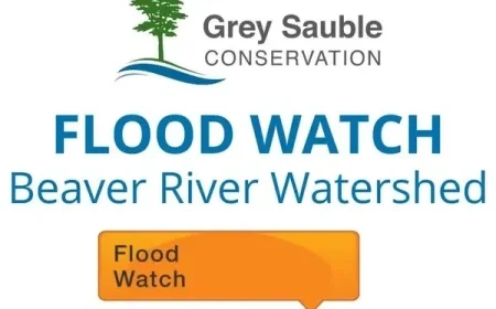 Flood Alert Issued for Thornbury and Clarksburg