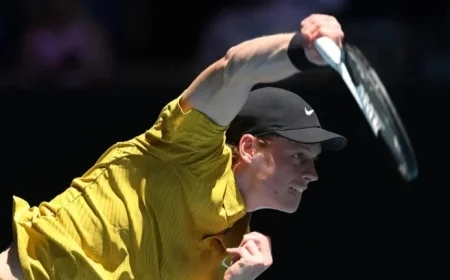 Australian Open LIVE: Sinner Battling Spizzirri for Quarterfinals Spot