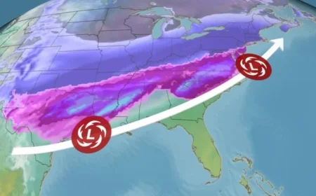 Winter Storm to Bring Catastrophic Ice and Heavy Snow Across the US