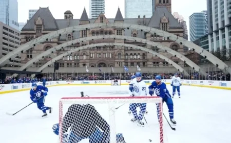 Maple Leafs Cancel Outdoor Practice Weekend Over Severe Weather Concerns