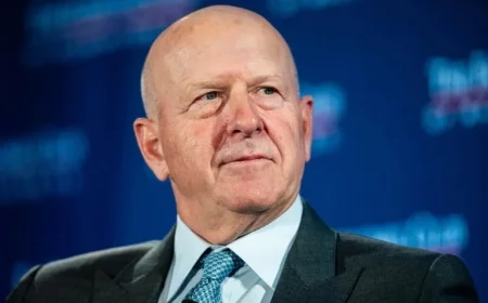 Goldman Sachs Raises CEO David Solomon’s Pay 21% to $47 Million