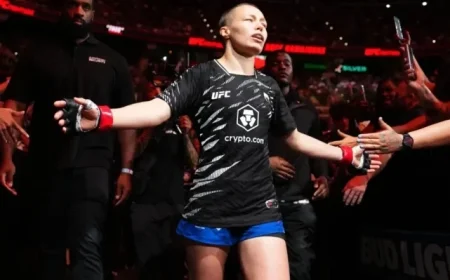Rose Namajunas Eyes Valentina Shevchenko for UFC Flyweight Title Showdown