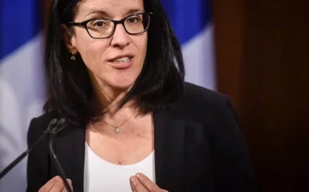 Sonia LeBel Announces Departure from Politics and Explains Decision