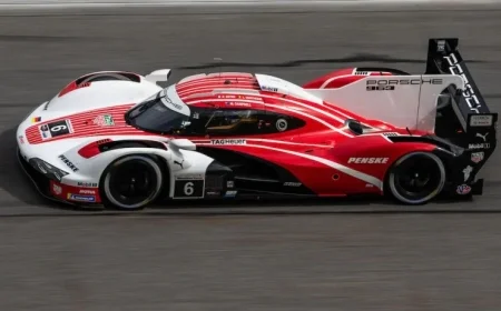 Porsche’s Vanthoor Leads Disturbed Final Rolex 24 Practice