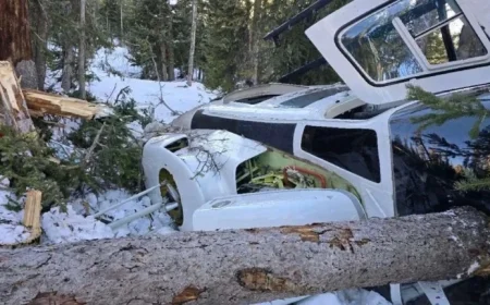 Helicopter Crash in Wasatch County Critically Injures One Person