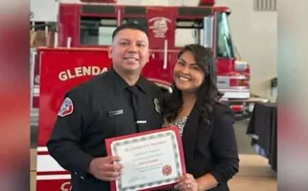 Glendale Firefighter Andrew Jimenez Charged with Murdering Wife in NoHo