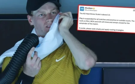 Serious Alert Halts Australian Open Matches Immediately