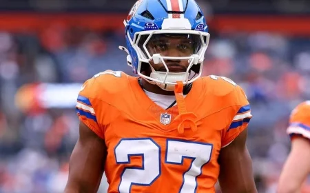 Broncos’ Dobbins Excluded from AFC Championship Clash with Patriots