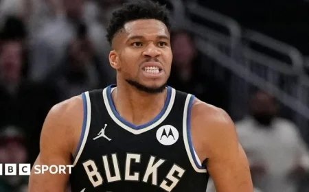 Giannis Antetokounmpo Faces Six-Week Absence from Bucks Due to Calf Injury