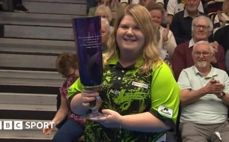 Katherine Rednall Secures Seventh World Indoor Bowls Championship