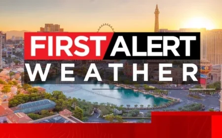 Las Vegas Braces for Winter Storm as Scattered Showers Loom