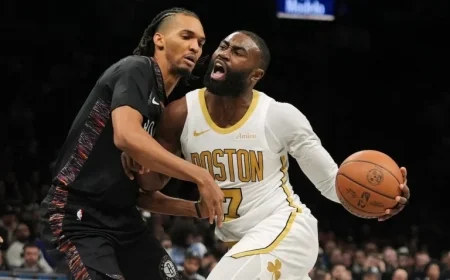 Celtics Defeat Nets in Double Overtime Thriller; Rookie Delivers Clutch Shot