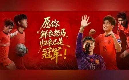 Chinese Team Battles Japan for U23 Asian Cup Title Tonight