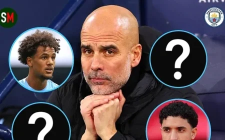 Man City Transfer Update: Four Stay, Three Depart by January Deadline