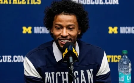 Trey Burke Honors Iconic Michigan Basketball Career with Jersey Reflection