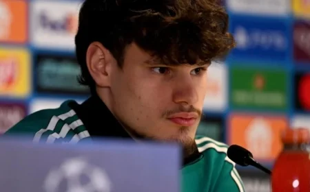 Milos Kerkez Eyes UCL Success, Inspired by Andy Robertson at Marseille