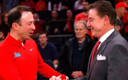 Rick Pitino Approaches 900th Win with Son’s Team as Key Rival