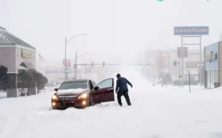 Major Winter Storm Hits the United States