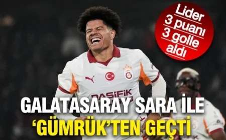 Galatasaray Defeats Karagümrük with Sara’s Help: Secures 3 Points with 3 Goals