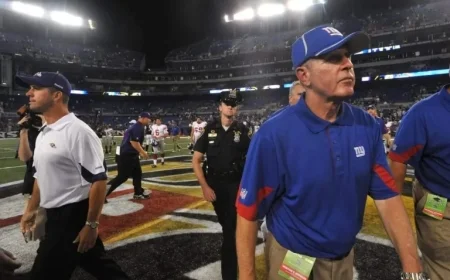 Darius Slayton Envisions John Harbaugh as Giants’ Next Tom Coughlin