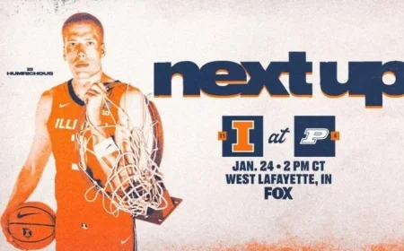 Illini Basketball Faces Off Against Purdue in Major Saturday Showdown
