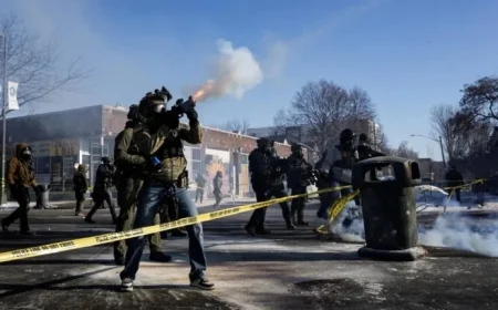 Fatal Shooting in Minneapolis During ICE Operation