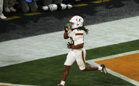 $1.3 Million WR Earns Title of Best College Football Freshman