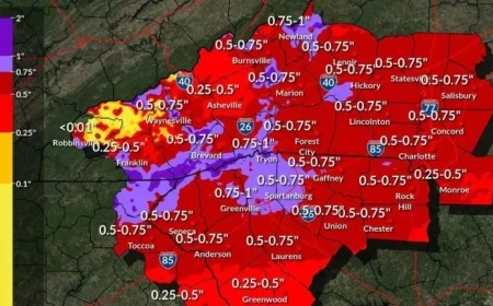 NWS Warns: Powerful Ice Storm Approaching Charlotte