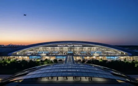 Renderings Unveiled: Trump Terminal and DJT People Movers at Dulles Airport