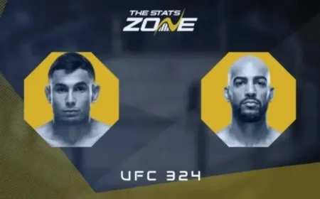 UFC 324: Alex Perez Battles Charles Johnson – Preview and Prediction